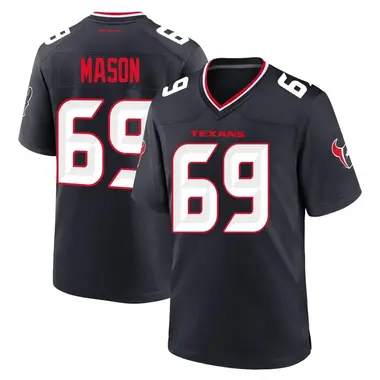 Men's Nike Houston Texans Shaq Mason Team Jersey - Navy Game