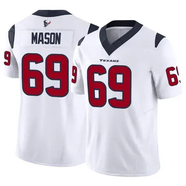 Men's Nike Houston Texans Shaq Mason Vapor F.U.S.E. Jersey - White Limited