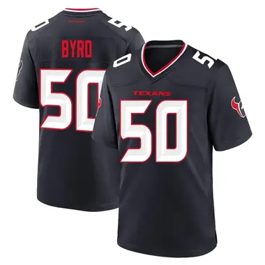 Men's Nike Houston Texans Solomon Byrd Team Jersey - Navy Game