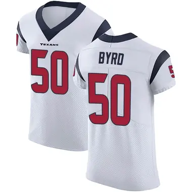 Men's Nike Houston Texans Solomon Byrd Vapor Untouchable Jersey - White Elite