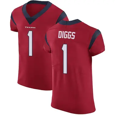 Men's Nike Houston Texans Stefon Diggs Alternate Vapor Untouchable Jersey - Red Elite