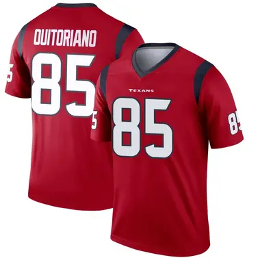 Men's Nike Houston Texans Teagan Quitoriano Jersey - Red Legend