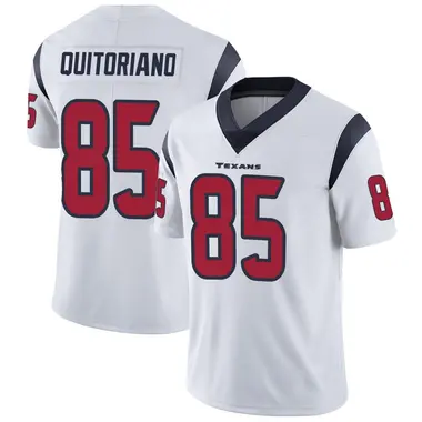 Men's Nike Houston Texans Teagan Quitoriano Vapor Untouchable Jersey - White Limited