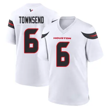 Men's Nike Houston Texans Tommy Townsend Jersey - White Game