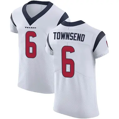 Men's Nike Houston Texans Tommy Townsend Vapor Untouchable Jersey - White Elite