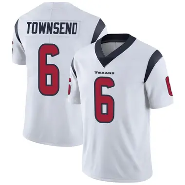 Men's Nike Houston Texans Tommy Townsend Vapor Untouchable Jersey - White Limited