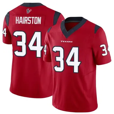 Men's Nike Houston Texans Troy Hairston Vapor F.U.S.E. Jersey - Red Limited