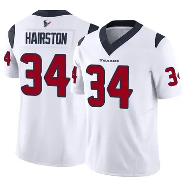 Men's Nike Houston Texans Troy Hairston Vapor F.U.S.E. Jersey - White Limited