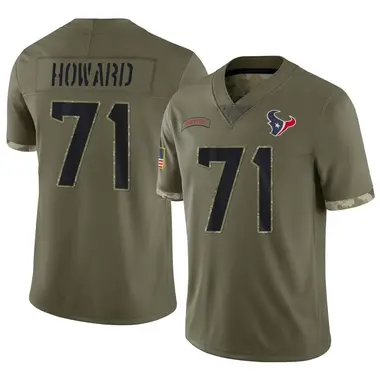 Houston Texans Tytus Howard #71 Nike Men's Navy Official NFL Player  Game Jersey