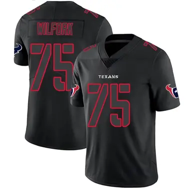 Men's Nike Houston Texans Vince Wilfork Jersey - Black Impact Limited