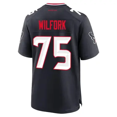 Men's Nike Houston Texans Vince Wilfork Team Jersey - Navy Game