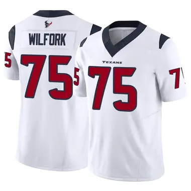 Men's Nike Houston Texans Vince Wilfork Vapor F.U.S.E. Jersey - White Limited