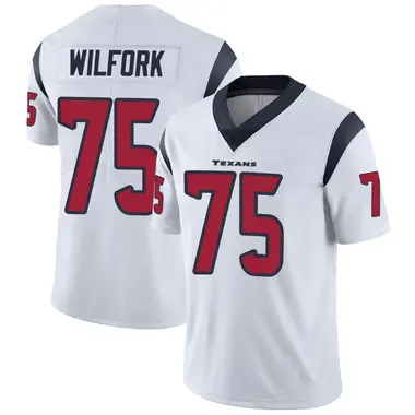 Men's Nike Houston Texans Vince Wilfork Vapor Untouchable Jersey - White Limited