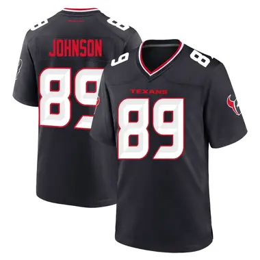 Men's Nike Houston Texans Xavier Johnson Team Jersey - Navy Game