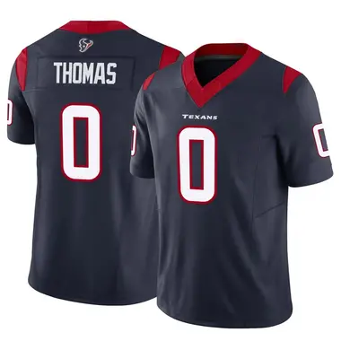 Men's Nike Houston Texans Zach Thomas Vapor F.U.S.E. Jersey - Navy Limited