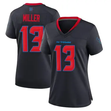 Women's Nike Houston Texans Braxton Miller 2nd Alternate Jersey - Navy Game