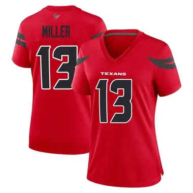 Women's Nike Houston Texans Braxton Miller Alternate Jersey - Red Game