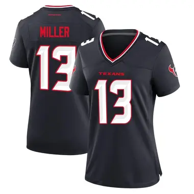 Women's Nike Houston Texans Braxton Miller Team Jersey - Navy Game