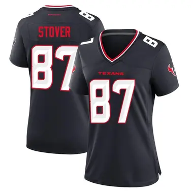 Women's Nike Houston Texans Cade Stover Team Jersey - Navy Game