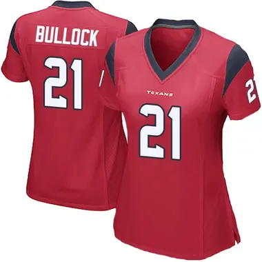 Women's Nike Houston Texans Calen Bullock Alternate Jersey - Red Game