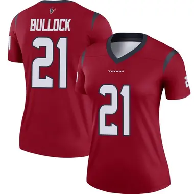 Women's Nike Houston Texans Calen Bullock Jersey - Red Legend