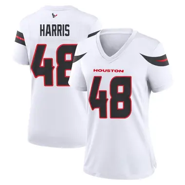 Women's Nike Houston Texans Christian Harris Jersey - White Game