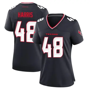 Women's Nike Houston Texans Christian Harris Team Jersey - Navy Game