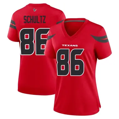 Women's Nike Houston Texans Dalton Schultz Alternate Jersey - Red Game