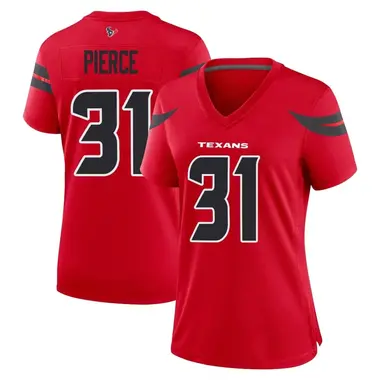 Women's Nike Houston Texans Dameon Pierce Alternate Jersey - Red Game