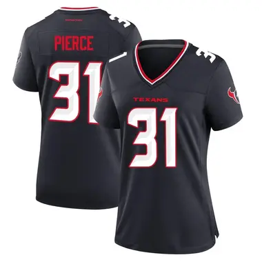 Women's Nike Houston Texans Dameon Pierce Team Jersey - Navy Game