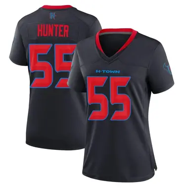 Women's Nike Houston Texans Danielle Hunter 2nd Alternate Jersey - Navy Game