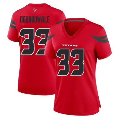 Women's Nike Houston Texans Dare Ogunbowale Alternate Jersey - Red Game