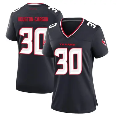 Women's Nike Houston Texans DeAndre Houston-Carson DeAndre -Carson Team Jersey - Navy Game