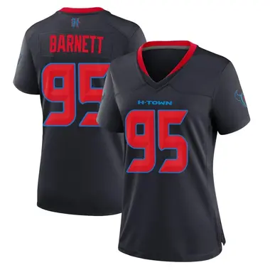 Women's Nike Houston Texans Derek Barnett 2nd Alternate Jersey - Navy Game