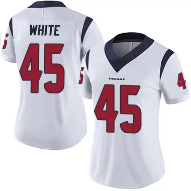 Women's Nike Houston Texans Devin White Vapor Untouchable Jersey - White Limited