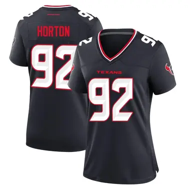 Women's Nike Houston Texans Dylan Horton Team Jersey - Navy Game