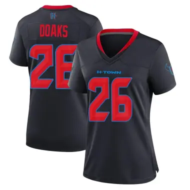 Women's Nike Houston Texans Gerrid Doaks 2nd Alternate Jersey - Navy Game