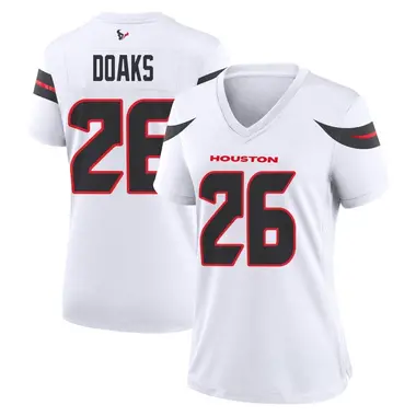 Women's Nike Houston Texans Gerrid Doaks Jersey - White Game