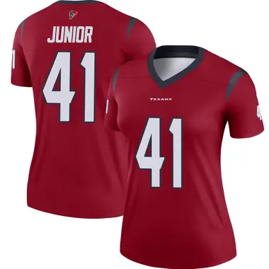 Women's Nike Houston Texans Gregory Junior Jersey - Red Legend