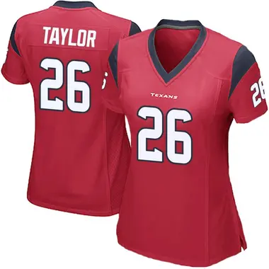 Women's Nike Houston Texans J.J. Taylor Alternate Jersey - Red Game