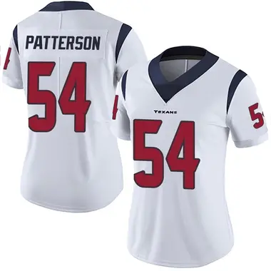 Women's Nike Houston Texans Jarrett Patterson Vapor Untouchable Jersey - White Limited