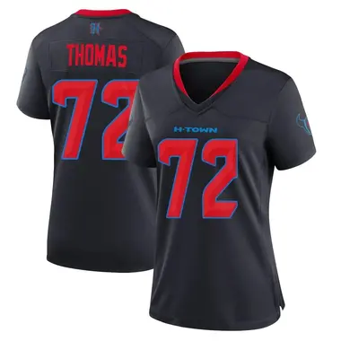 Women's Nike Houston Texans Jaylon Thomas 2nd Alternate Jersey - Navy Game