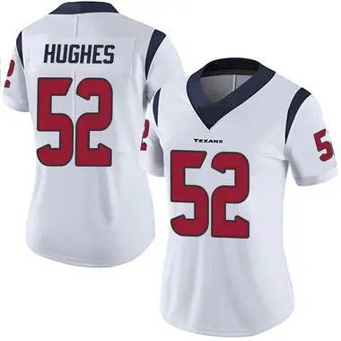 Women's Nike Houston Texans Jerry Hughes Vapor Untouchable Jersey - White Limited