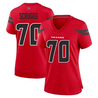 Women's Nike Houston Texans Juice Scruggs Alternate Jersey - Red Game