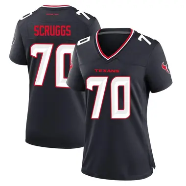 Women's Nike Houston Texans Juice Scruggs Team Jersey - Navy Game