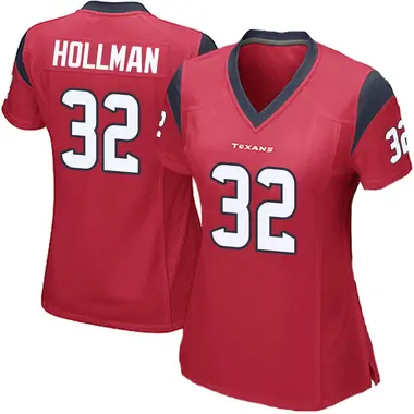 Women's Nike Houston Texans Ka'dar Hollman Alternate Jersey - Red Game