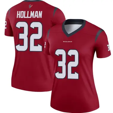 Women's Nike Houston Texans Ka'dar Hollman Jersey - Red Legend