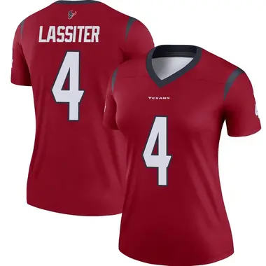 Women's Nike Houston Texans Kamari Lassiter Jersey - Red Legend