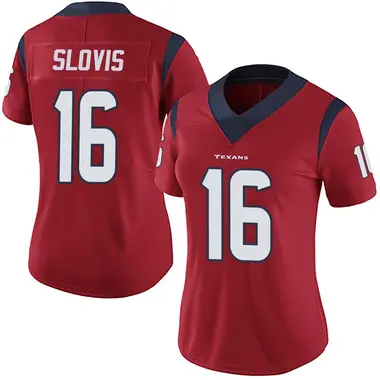 Women's Nike Houston Texans Kedon Slovis Alternate Vapor Untouchable Jersey - Red Limited