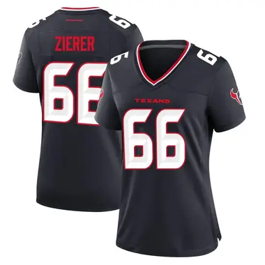 Women's Nike Houston Texans Kilian Zierer Team Jersey - Navy Game